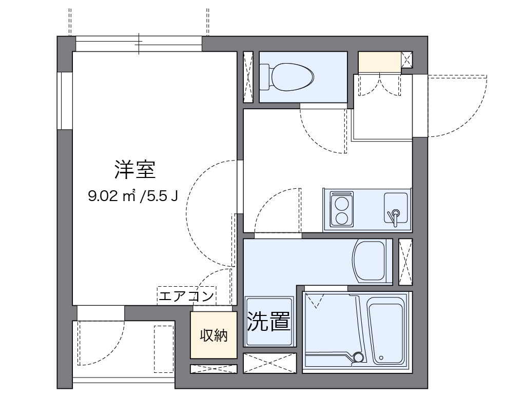 クレイノルーチェ 間取り図