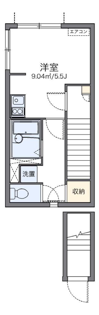 レオネクストトリニティコートＫ 間取り図