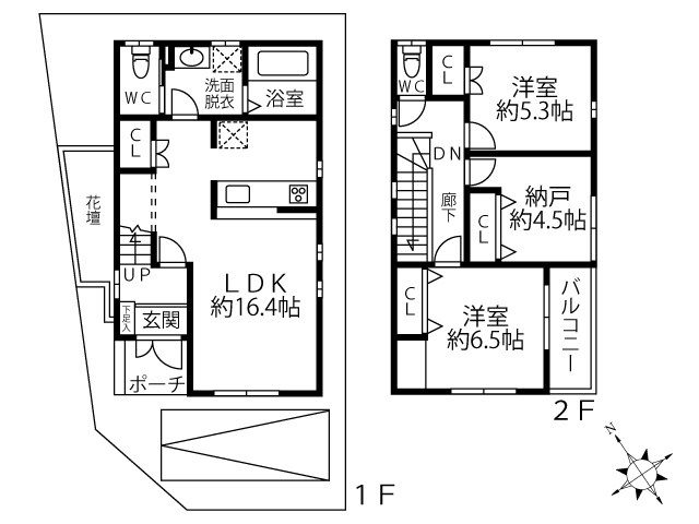 深沢4丁目戸建 間取り