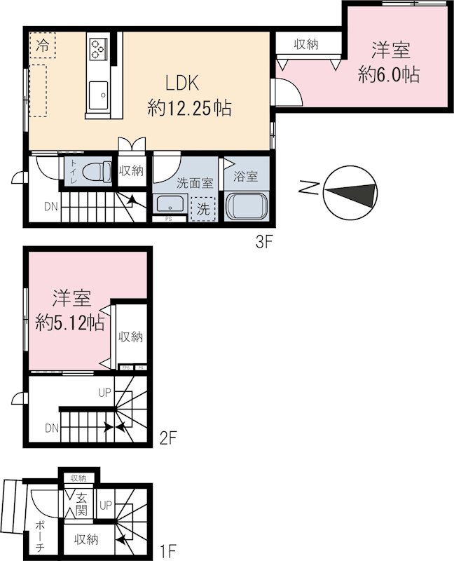 Peony（ピオニー） 間取り図