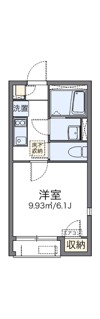 レオネクストフレシールコート 間取り図