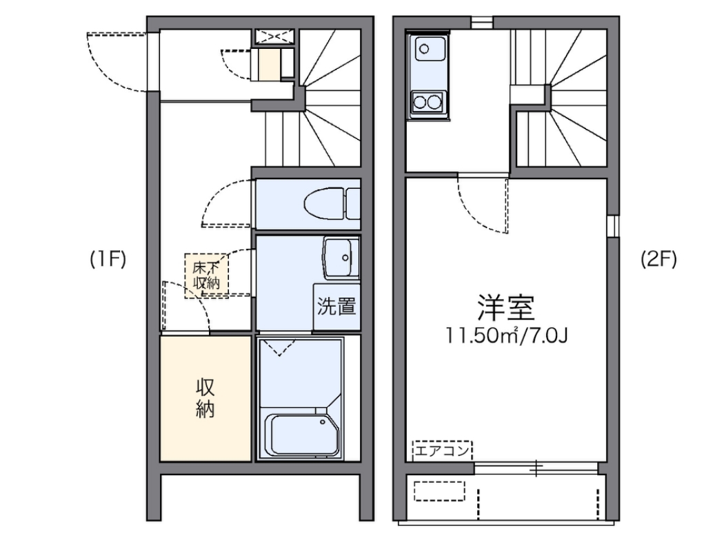 レオネクストルミエール南荻窪 間取り図