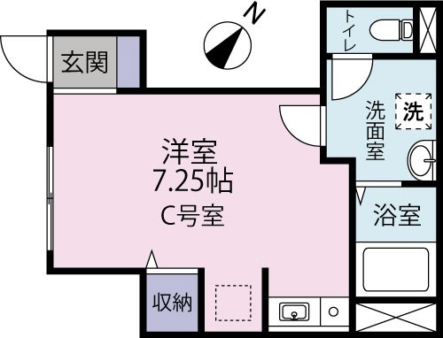 West  Village 間取り図