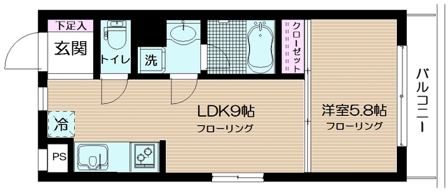 ルモンピエール新大塚 間取り図