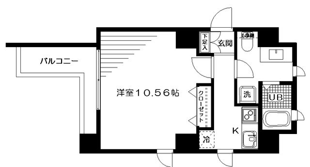 クロリス中野坂上 間取り図