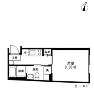 JASPER Komazawadaigaku 間取り図
