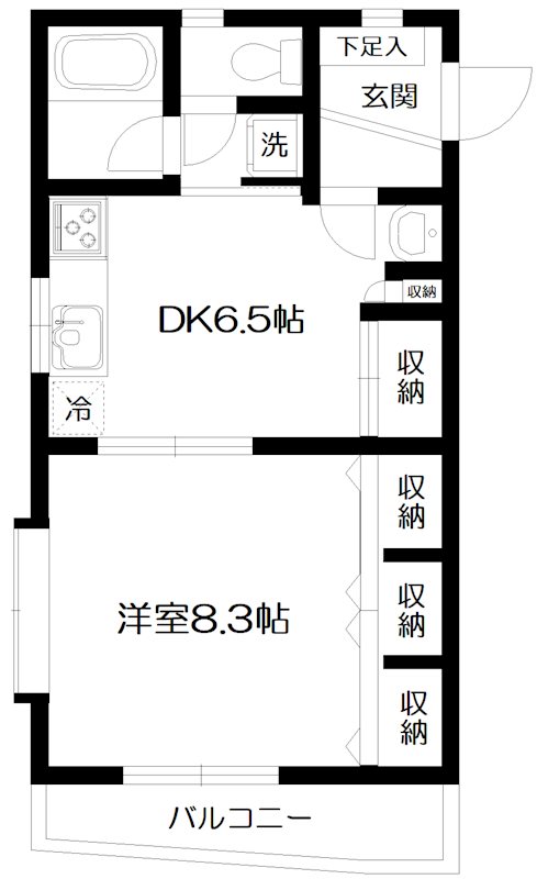 フォレストバレー 間取り図