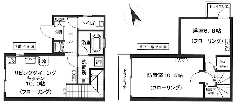 N　SQUARE 間取り図