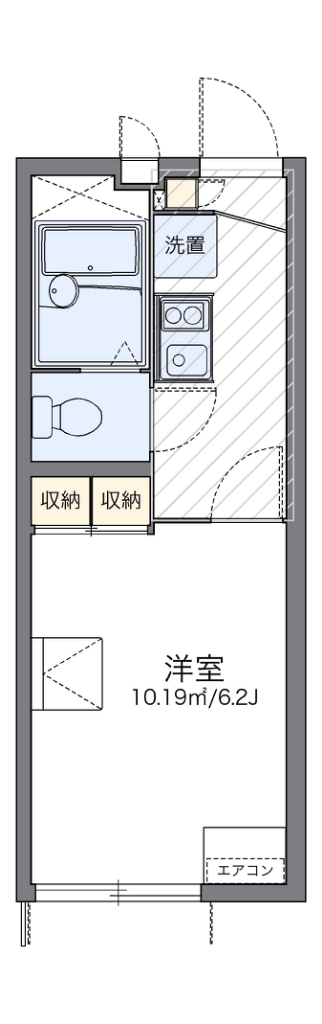 レオパレス世田谷 間取り図