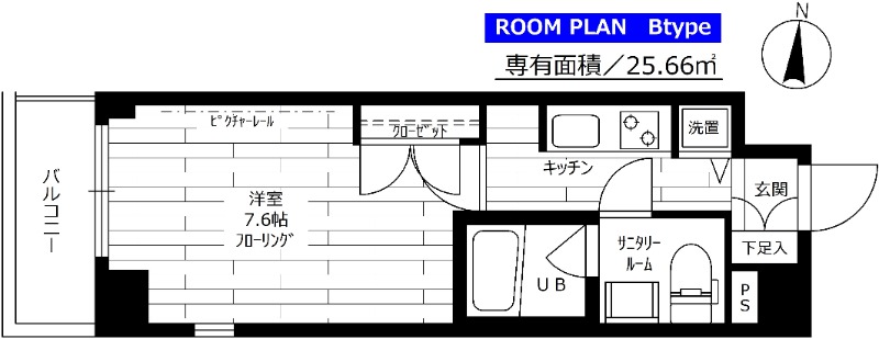 ステージファースト恵比寿二番館 間取り図