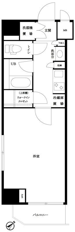 ルーブル浜松町 間取り図