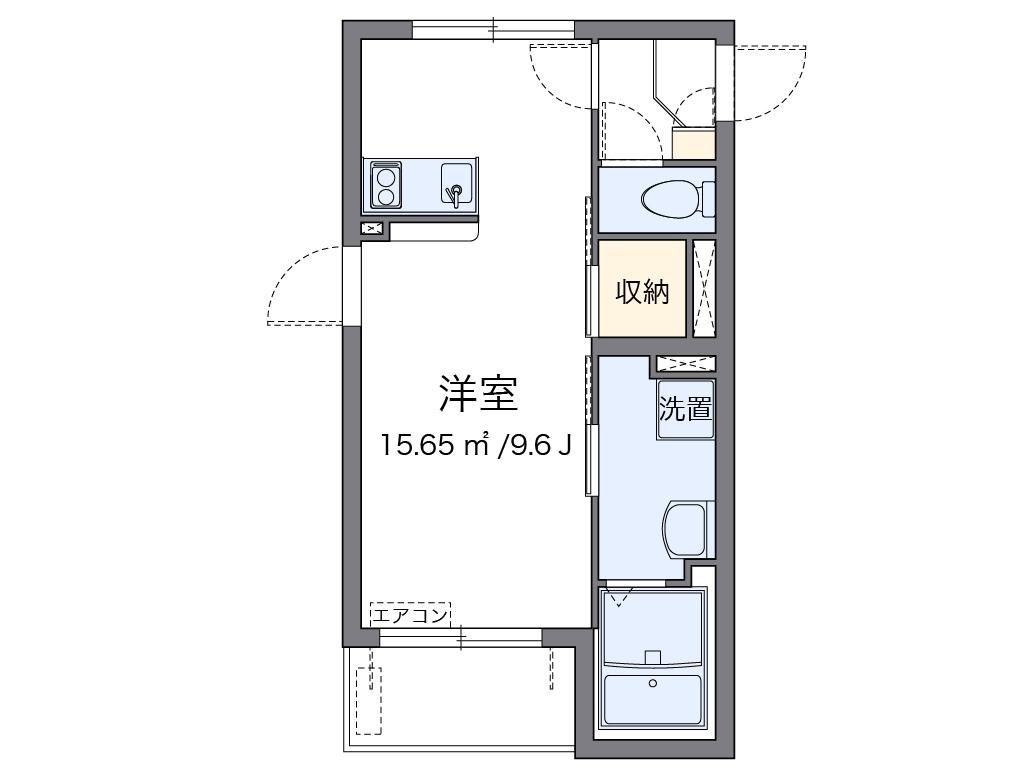 クレイノサンサーラ２ 間取り図