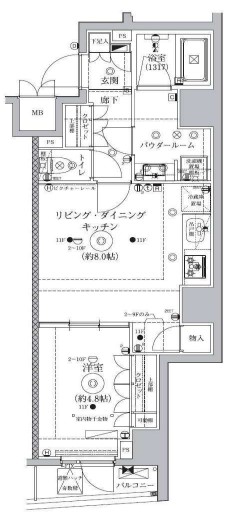 セジョリ東大前 間取り図