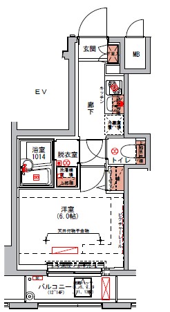 ハーモニーレジデンス山手大塚#002 間取り図