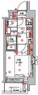 ハーモニーレジデンス東京ウエスト 間取り図