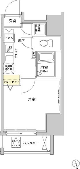 ＶＩＤＡ文京本郷 間取り図