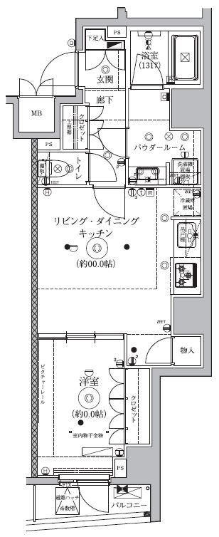 セジョリ東大前 間取り図