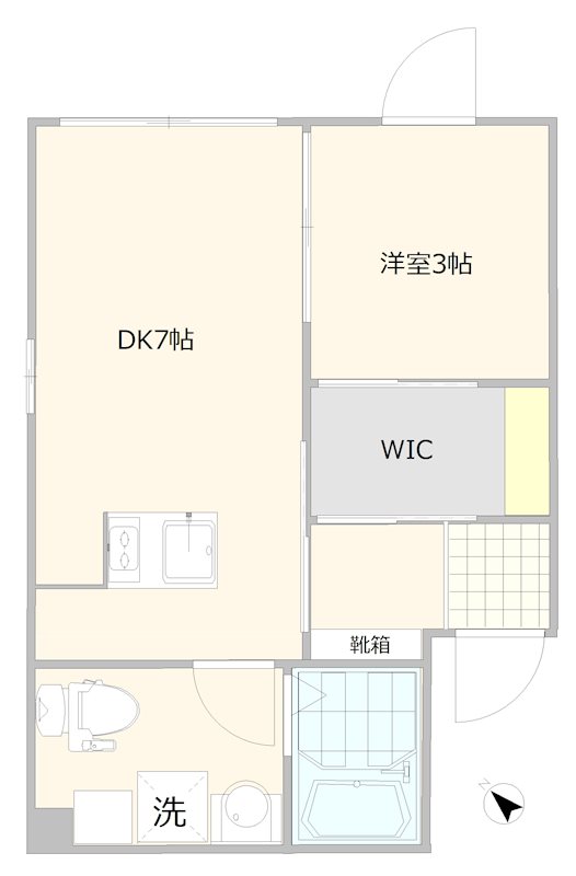 アヴニール西荻窪 間取り図