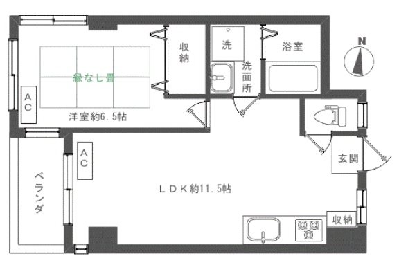 テラス・レイクマウント 間取り図