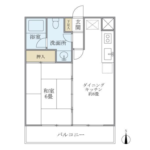 メゾン美羅樹Ｉ 間取り図