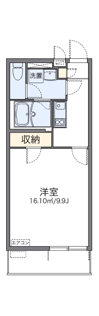 レオネクストラピス　オリゾン 間取り図