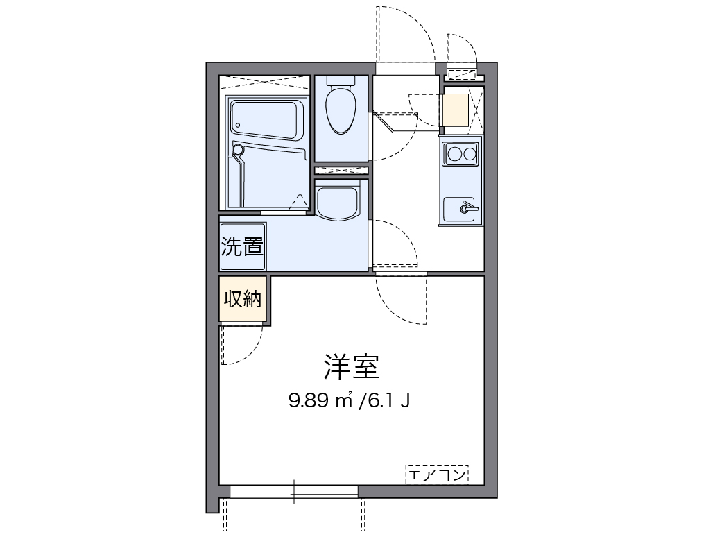 クレイノガーデンハイム 間取り図