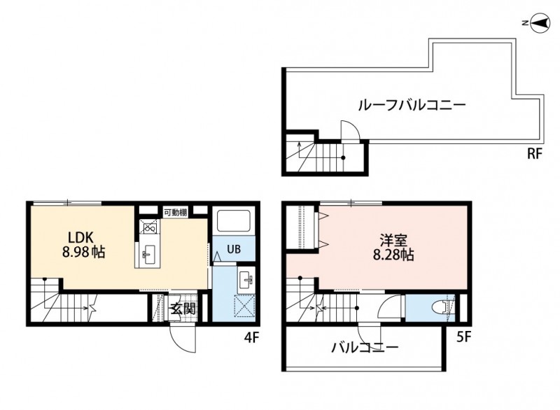 ｒｏｂｏｔ　ｈｏｍｅ　中目黒 間取り図