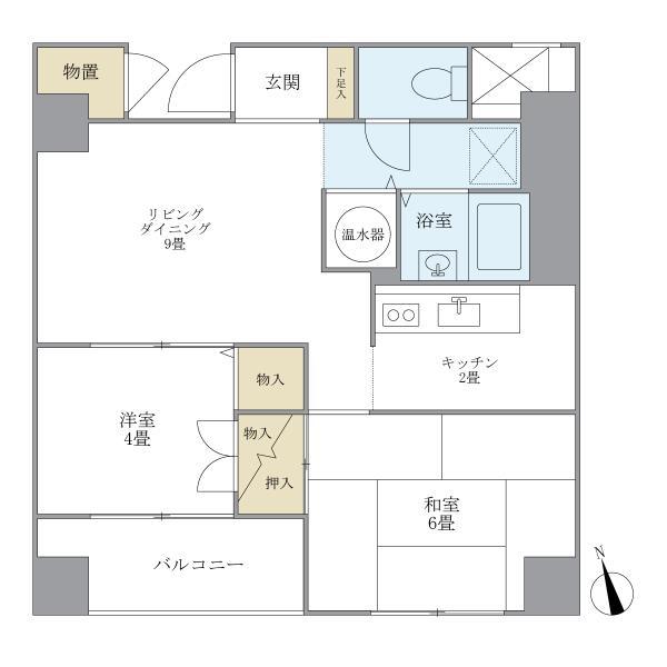 グランドメゾン田町 間取り図