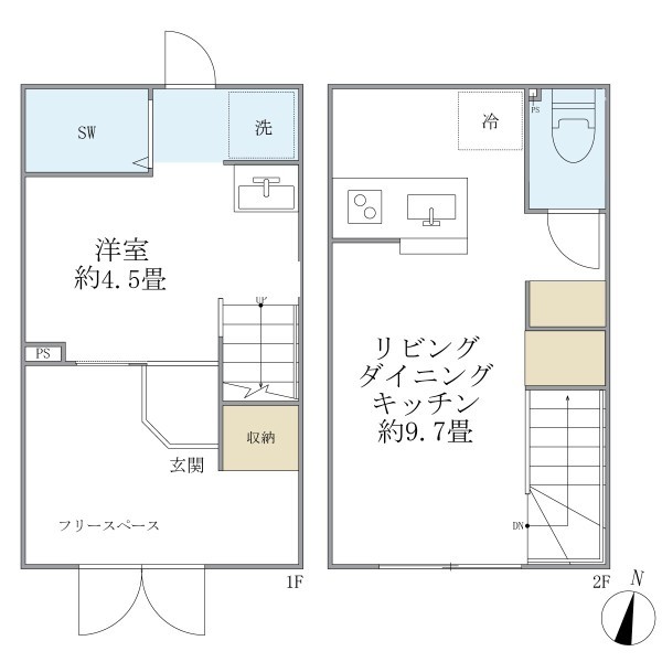 フォルモント 間取り図