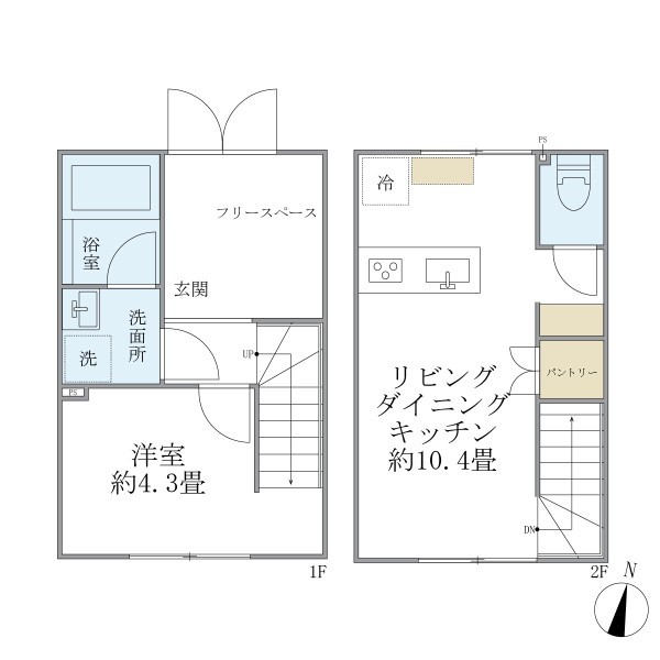 フォルモント 間取り図