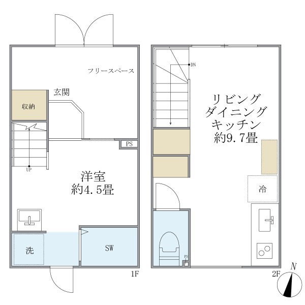 フォルモント 間取り図
