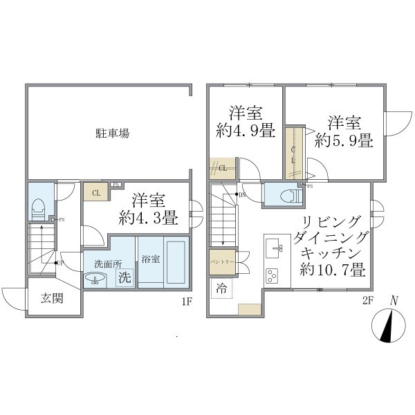 フォルモント 間取り図