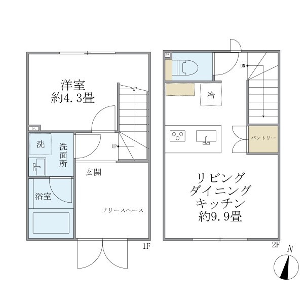 フォルモント 間取り図