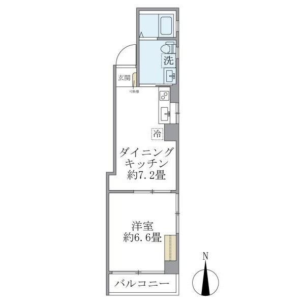 ハウスチェリー千歳台 間取り図