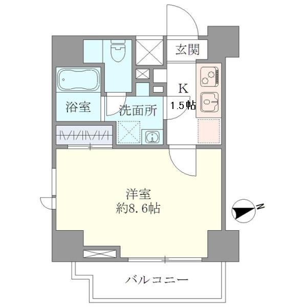マインズ・コム白金 間取り図