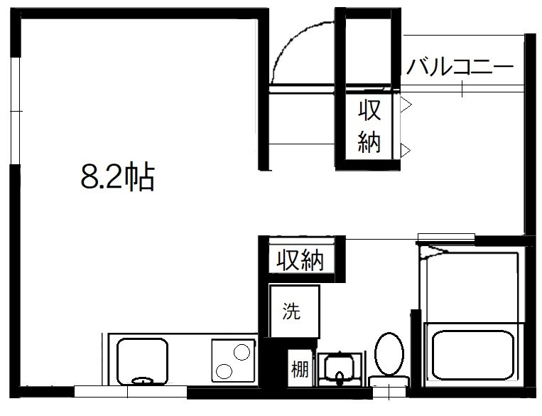 コートヤード五本木 間取り図