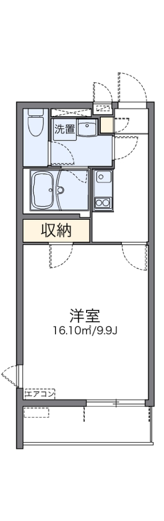 レオネクストラピス　オリゾン 間取り図
