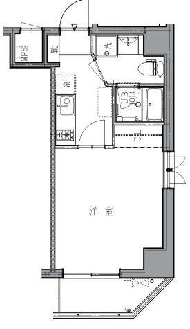 旗の台アパートメント 間取り図