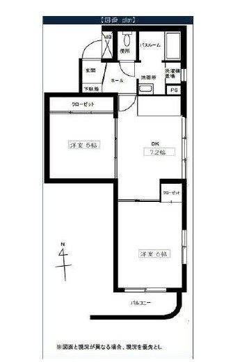 松陰ハイツ 間取り図