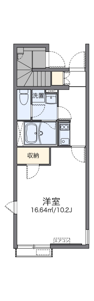 レオネクスト竹豊 間取り図