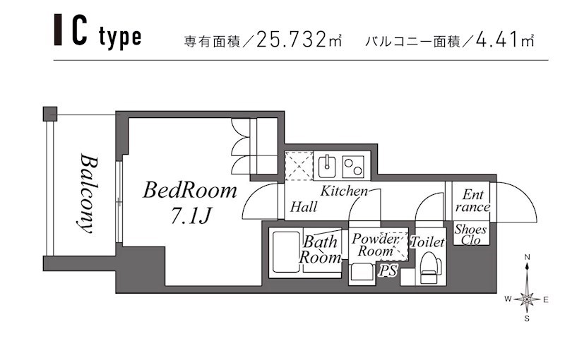 ZOOM池袋West 間取り図