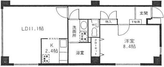 高雅ホームズ学芸大 間取り図
