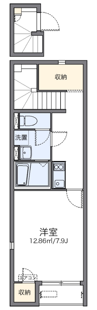 レオネクスト阿佐谷南山 間取り図