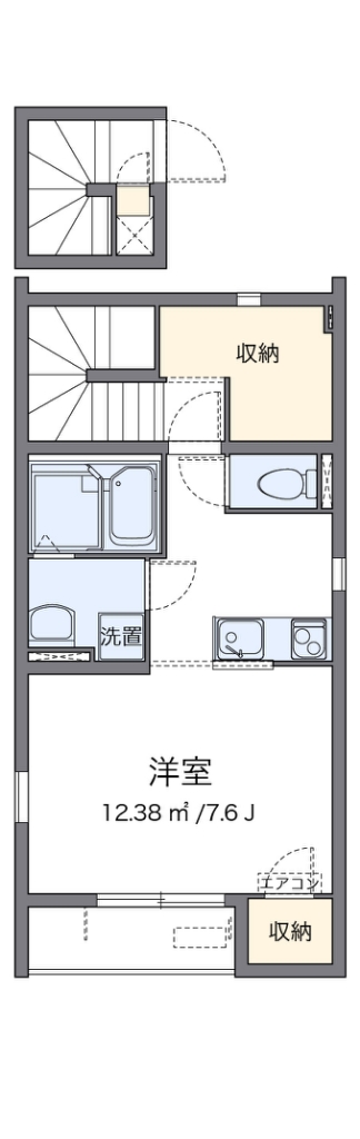 クレイノセレネ 間取り図