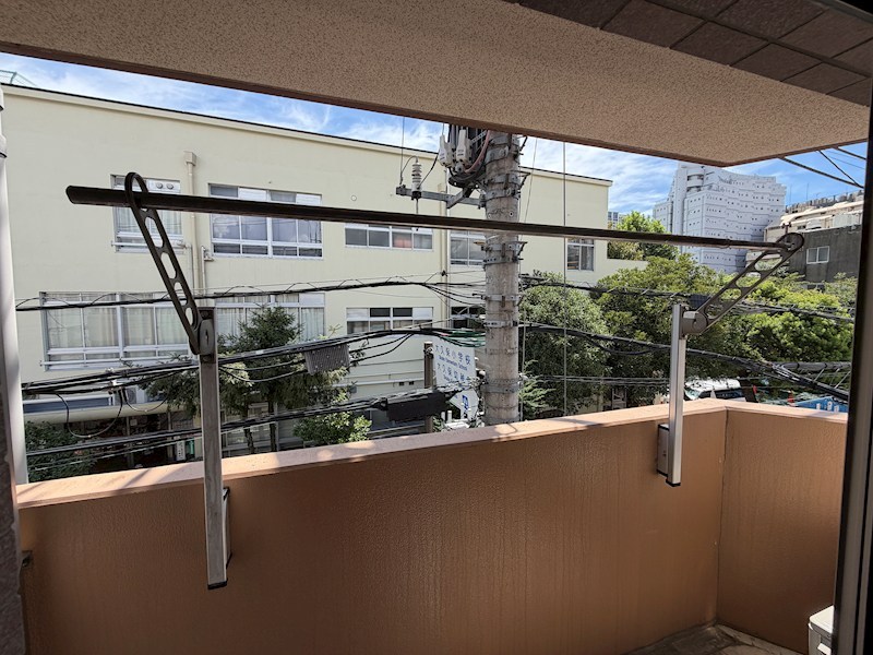 プレール・ドゥーク東新宿Ⅱ ベランダ