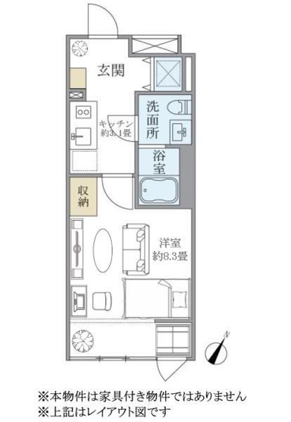 ＨＴピア赤坂 間取り図