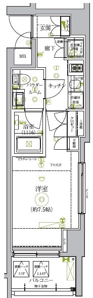セジョリ方南町 間取り図