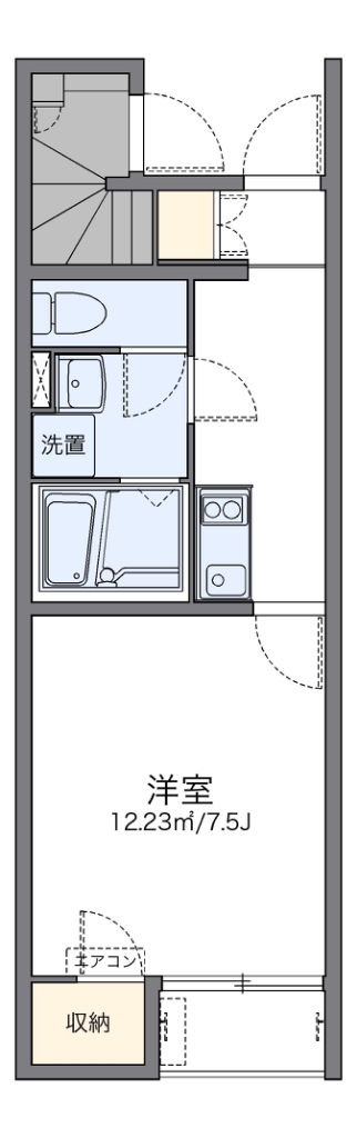 レオネクストスリィ 間取り図