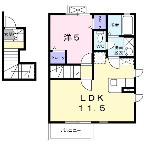 ワイズガーデン 間取り図