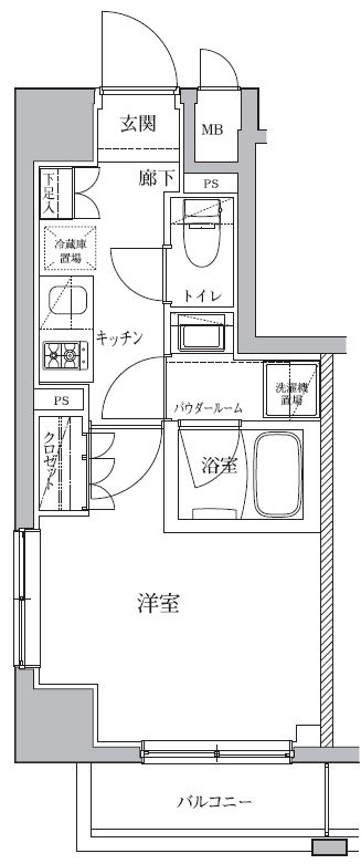 ル・サレーヴ 間取り図